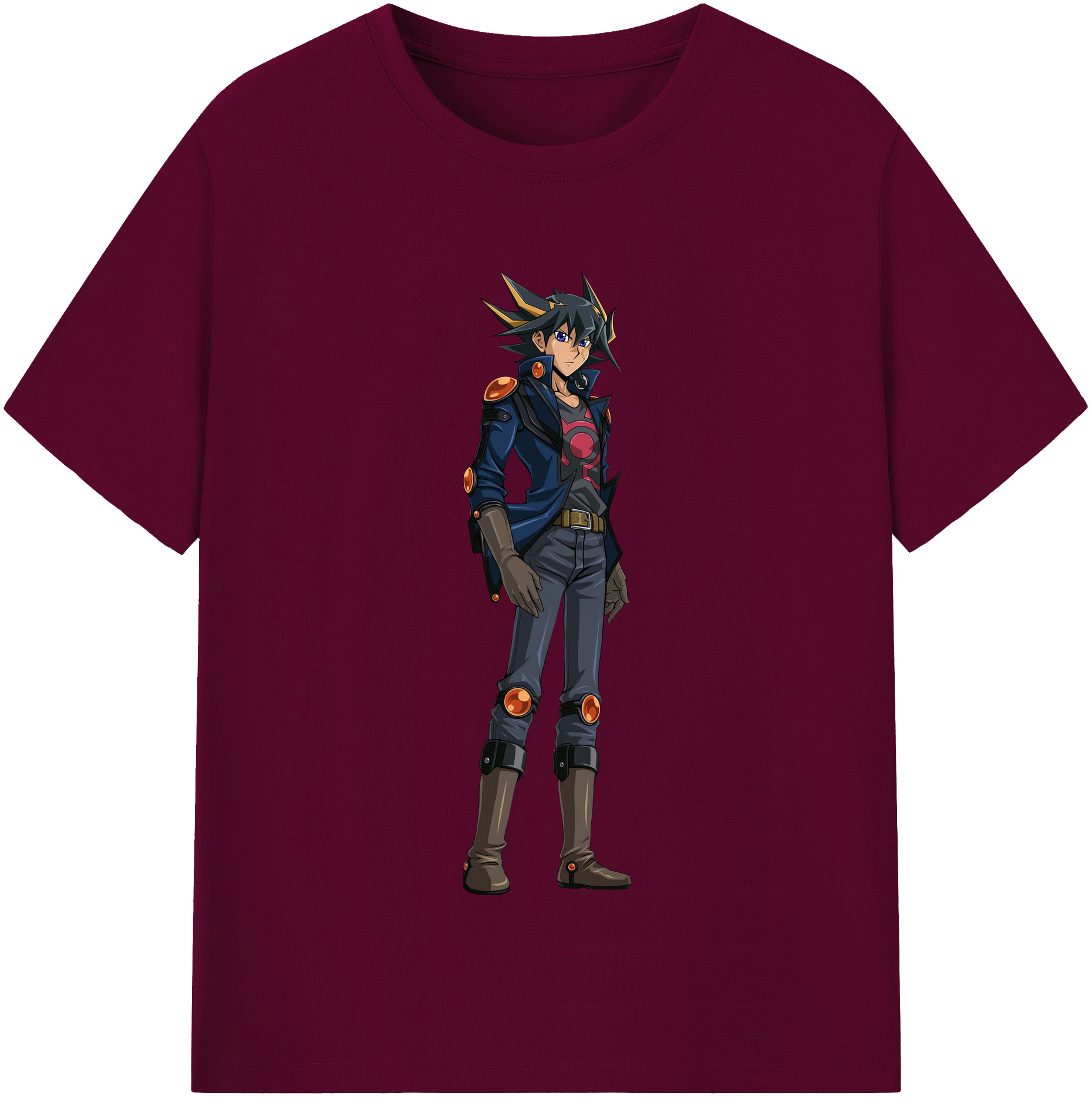 （画像用） 遊☆戯☆王 Yu-Gi-Oh! レディースカジュアルプリントTシャツ（綿100％）